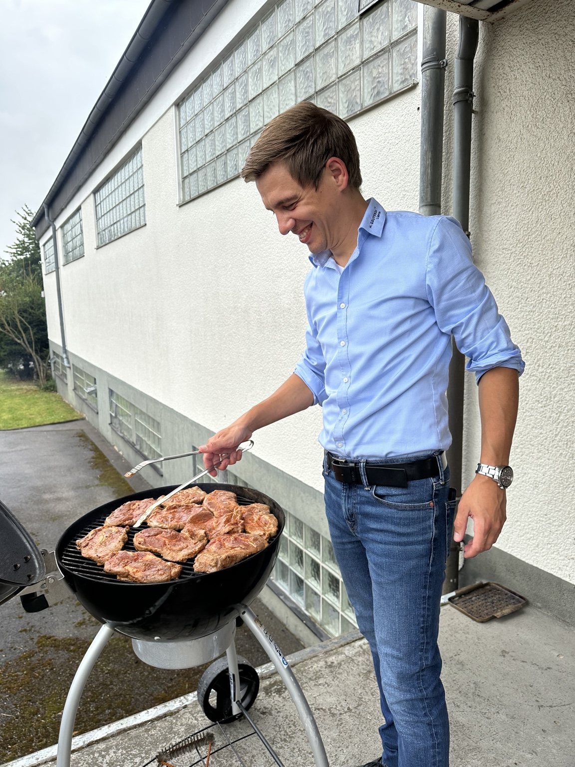 Sven am Grill