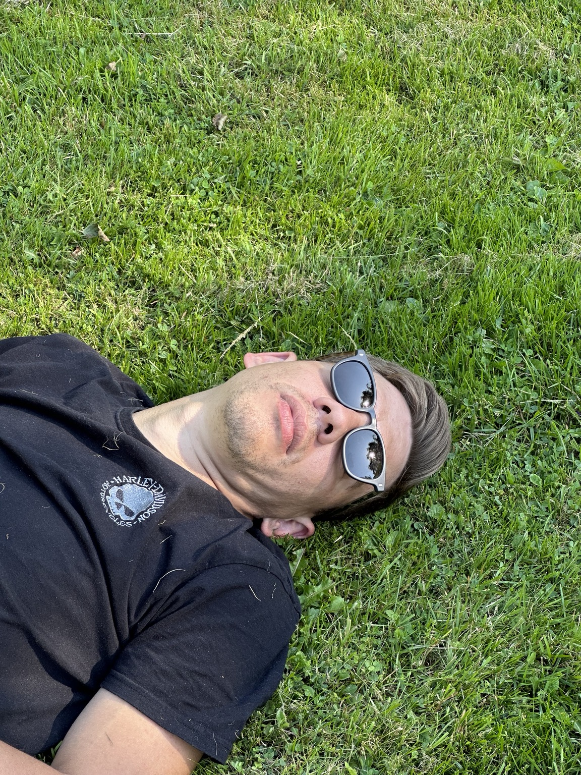 Entspannung auf dem Rasen